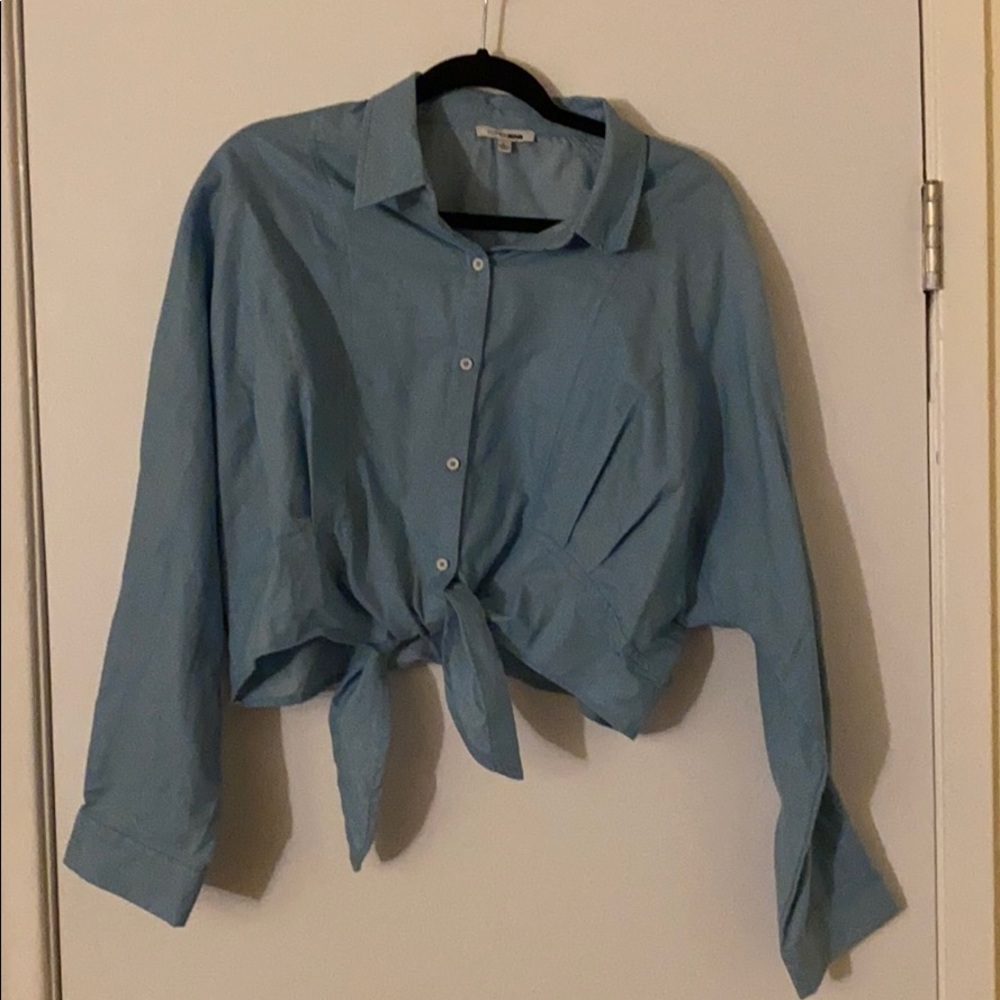 Fashion Nova Blue Top